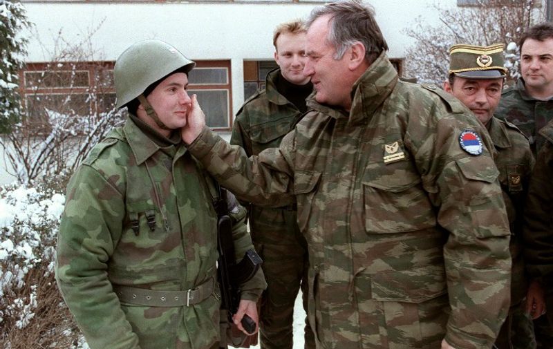 Zapovjednik vojske bosanskih Srba Ratko Mladić