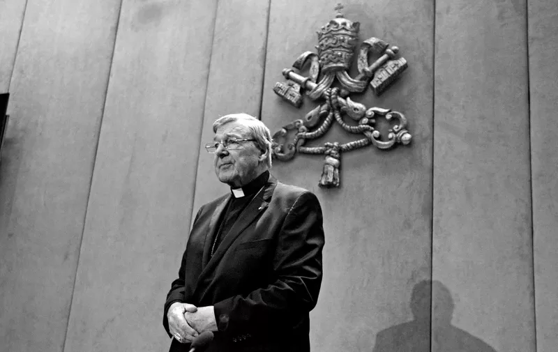 Cardinal George Pell speaks to members of the media
Cardinal George Pell press conference, Vatican, Rome, Italy - 29 Jun 2017, Image: 339689017, License: Rights-managed, Restrictions: , Model Release: no, Credit line: Profimedia, TEMP Rex Features