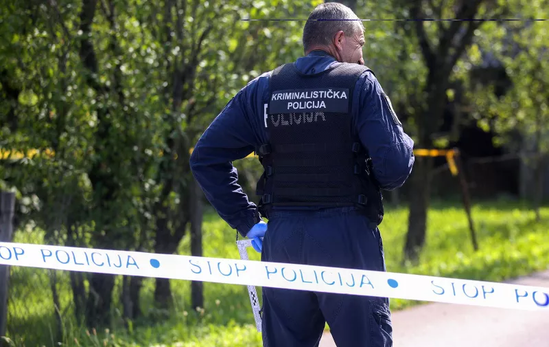 02.07.2023.,Sisak - Ocevid nakon ubojstva u ulici Capraske poljane u Sisku Photo: Zeljko Hladika/PIXSELL