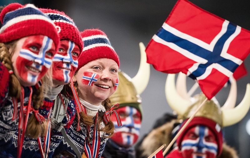 February 17, 2018 &#8211; Pyeongchang, SOUTH KOREA &#8211; 180217 Fans of Norway after the Women&#8217;s Cross Country Skiing 4&#215;5 km Relay during day eight of the 2018 Winter Olympics on February 17, 2018 in Pyeongchang..Photo: Joel Marklund / BILDBYRÂ�N / kod JM / 87632, Image: 363518934, License: Rights-managed, Restrictions: * Austria, Denmark, Finland, France, Norway, [&hellip;]