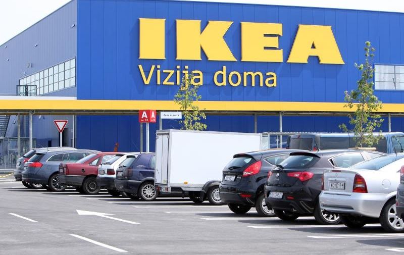 24.07.2014., Rugvica - Zavrsni radovi na trgovackom centru IKEA.
Photo: Luka Stanzl/PIXSELL