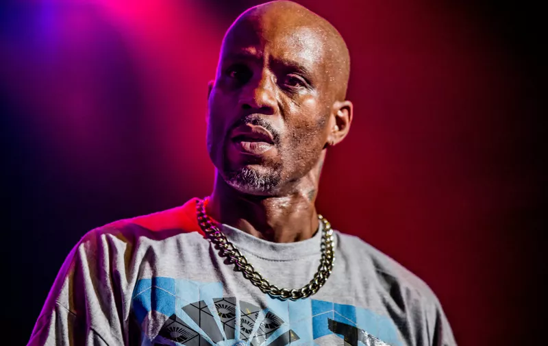 Las Vegas, NV - DMX performs at Legends of Hip Hop at The Joint at Hard Rock Hotel &amp; Casino.
          August  2, 2014,Image: 200498119, License: Rights-managed, Restrictions: NO Brazil,NO Brazil, Model Release: no