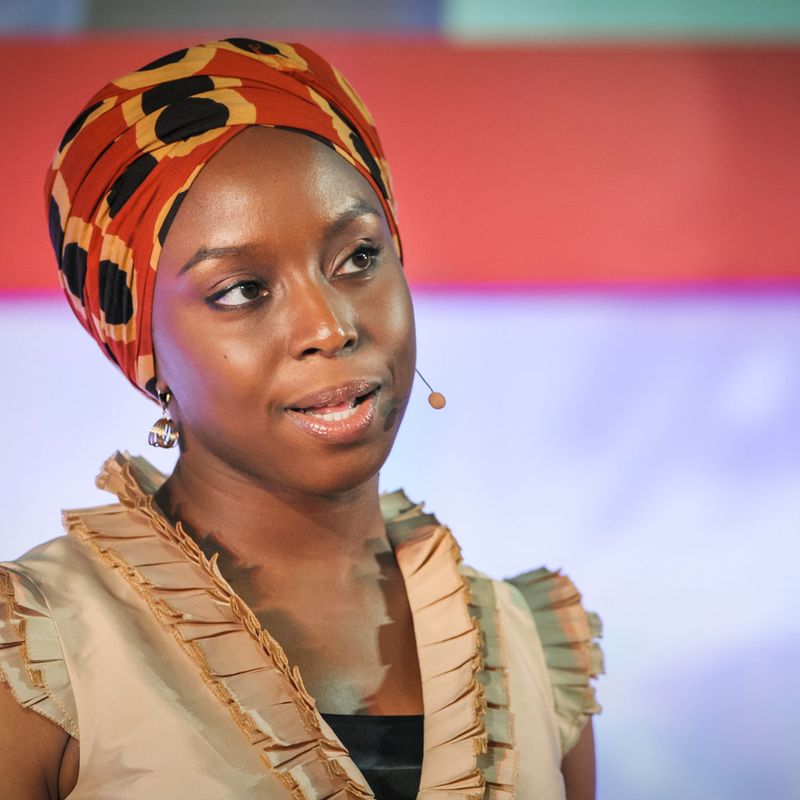 Chimamanda Ngozi Adichie at TEDGlobal 2009, bonus session at the Sheldonian theater,  July 23, 2009, in Oxford, UK. Credit: TED / James Duncan Davidson