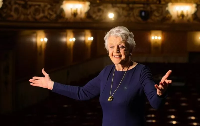 Blithe Spirit photocall &#8211; LondonActress Dame Angela Lansbury onstage during a photocall at the Gielgud Theatre, in central London, where she will play the role of Madam Arcati in a new production of &#8216;Blithe Spirit&#8217;, her first West End role in almost 40 years.Dominic Lipinski Photo: Press Association/PIXSELL
