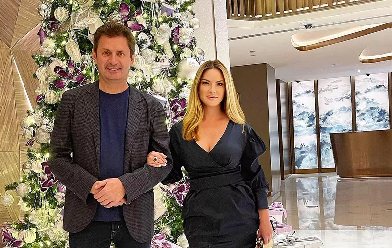 Vyacheslav Taran, wife Olga Taran on a 2020 visit to Dubai,Image: 740922540, License: Rights-managed, Restrictions: ***
HANDOUT image or SOCIAL MEDIA IMAGE or FILMSTILL for EDITORIAL USE ONLY! * Please note: Fees charged by Profimedia are for the Profimedia's services only, and do not, nor are they intended to, convey to the user any ownership of Copyright or License in the material. Profimedia does not claim any ownership including but not limited to Copyright or License in the attached material. By publishing this material you (the user) expressly agree to indemnify and to hold Profimedia and its directors, shareholders and employees harmless from any loss, claims, damages, demands, expenses (including legal fees), or any causes of action or allegation against Profimedia arising out of or connected in any way with publication of the material. Profimedia does not claim any copyright or license in the attached materials. Any downloading fees charged by Profimedia are for Profimedia's services only. * Handling Fee Only 
***, Model Release: no