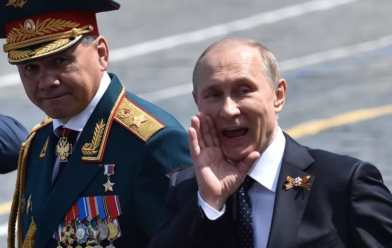 Vladimir Putin na moskovskoj paradi povodom dana pobjede