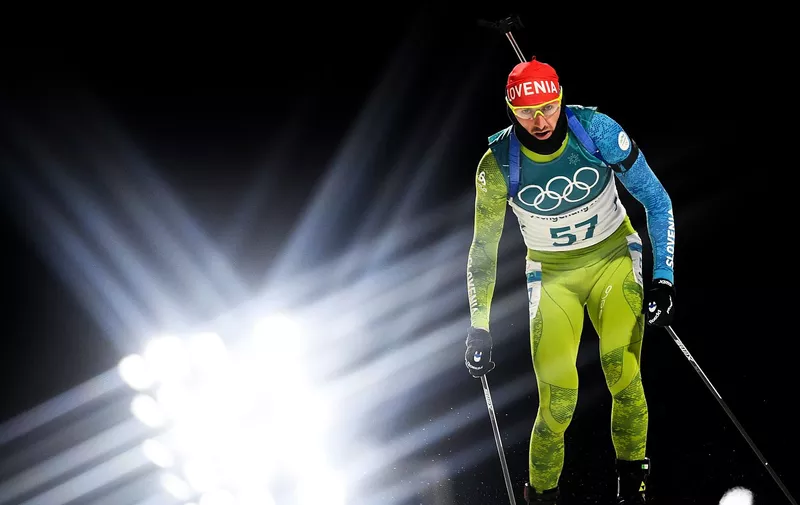 3298346 02/15/2018 Jakov Fak (Slovenia) during the men’s biathlon individual race at the 2018 Winter Olympics in Pyeongchang., Image: 363357673, License: Rights-managed, Restrictions: , Model Release: no, Credit line: Profimedia, Sputnik
