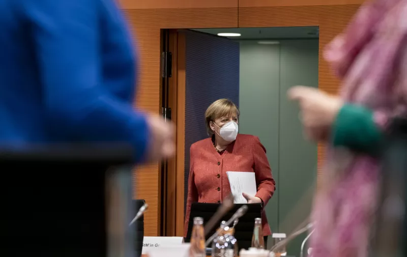 Angela Merkel (CDU)
Weekly meeting of the German Federal Cabinet, Berlin, Germany - 11 Nov 2020,Image: 568430897, License: Rights-managed, Restrictions: , Model Release: no