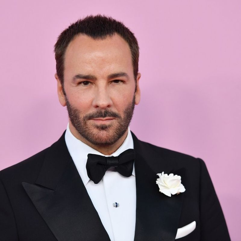 US fashion designer Tom Ford arrives for the 2019 CFDA fashion awards at the Brooklyn Museum in New York City on June 3, 2019. (Photo by ANGELA  WEISS / AFP)