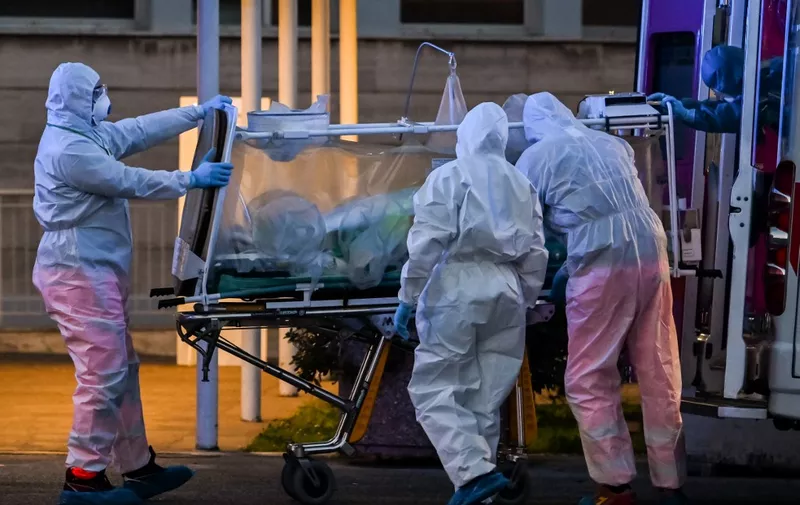 Italija je najteže pogođena europska zemlja u proljetnom valu pandemije. Iz talijanske Lombardije stižu potresne snimke i svjedočanstva liječnika/AFP


