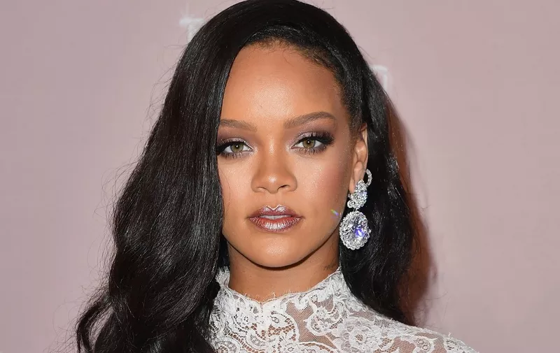 (FILES) In this file photo taken on September 14, 2018 Rihanna attends her 4th Annual Diamond Ball at Cipriani Wall Street in New York City. - Pop idol Rihanna is to launch her own luxury brand in collaboration with French powerhouse LVMH, the singer said on May 10, 2019. (Photo by Angela Weiss / AFP)
