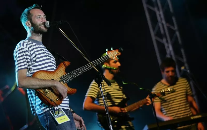 10.05.2013., Zagreb - Na Bundeku u sklopu festivala Ritam Europe nastupio je band Kopito. 
Photo: Grgur Zucko/PIXSELL
