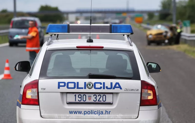 02.06.2013., Zagreb - U prometnoj nesreci na 76 km autoceste A3 poginula je jedna osoba.
 Photo: Jurica Galoic/PIXSELL