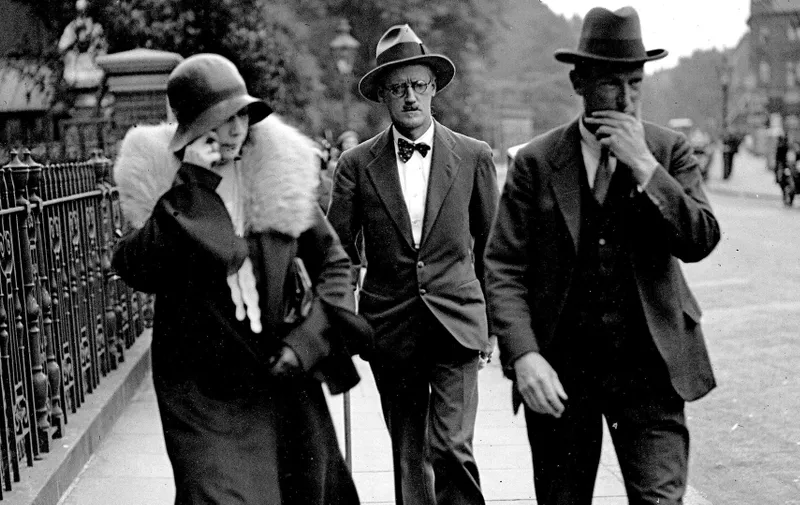 Nora Barnacle (left), James Joyce (center) and their solicitor n London on the day of their marriage, July 4th, 1931, 1931. Found in the Collection of State University of New York at Buffalo.,Image: 363995258, License: Rights-managed, Restrictions: , Model Release: no, Credit line: Profimedia