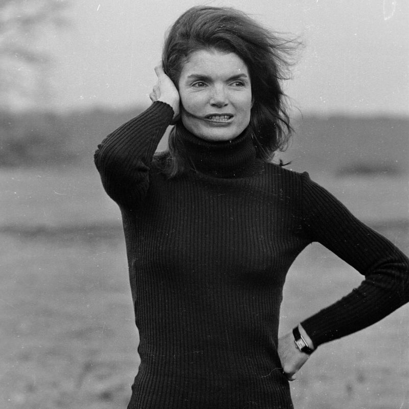 22nd December 1969:  Jackie Onassis (1929 - 1994), wife of Greek ship-owner Aristotle Onassis and widow of US president John F Kennedy.  (Photo by David Cairns/Express/Getty Images)