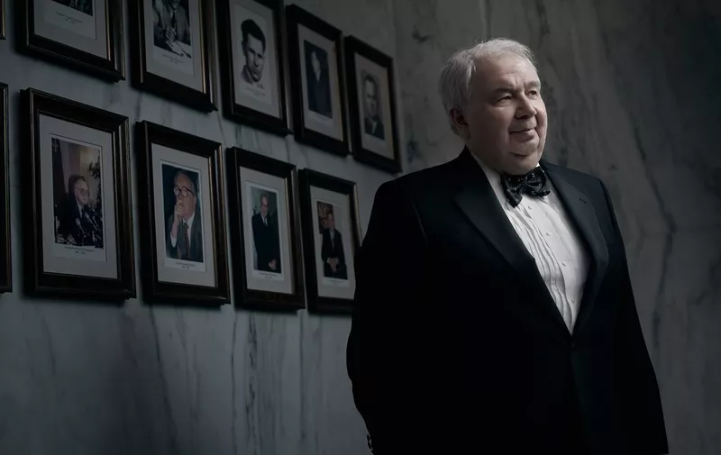Sergey Kislyak, Russia's Ambassador to the United States, standing in front of former ambassadors portraits in the Russia's Embassy in Washington, D.C., Image: 321220340, License: Rights-managed, Restrictions: SPECIAL FEE APPLIES, Model Release: no, Credit line: Profimedia, Redux