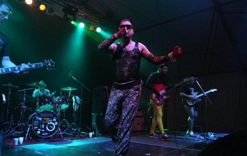 18.05.2015. Rijeka - Koncert grupe Brkovi u rock satoru na Kvarner festu.
Photo: Goran Kovacic/PIXSELL