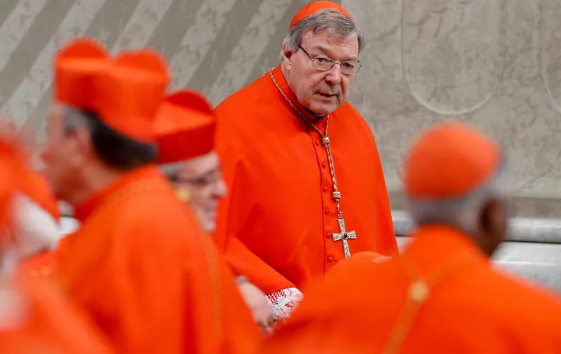 ; 1214322 : (),  2016-11-19 Roma - Vatican - Ordinary Public Consistory 2016 - George Pell, Image: 306193853, License: Rights-managed, Restrictions: _, Model Release: no, Credit line: Profimedia, MAXPPP