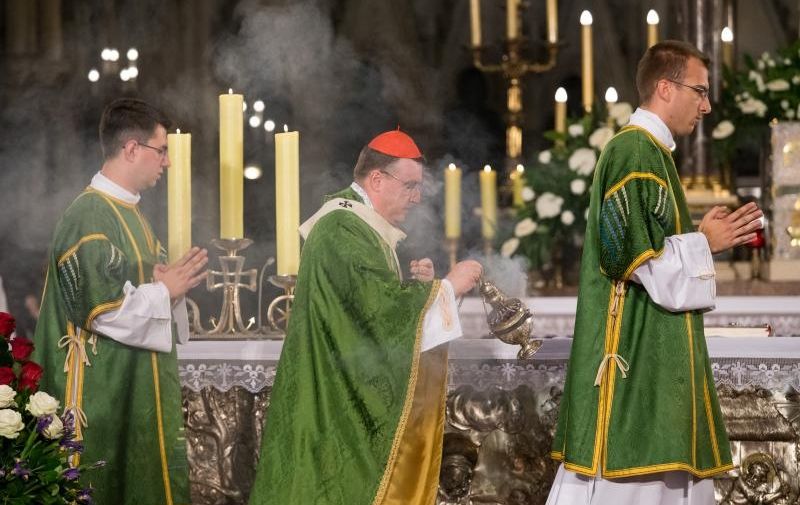 25.06.2017., Zagreb - Zagrebacki nadbiskup kardinal Josip Bozanic na Dan drzavnosti, predvodi misu za Domovinu u Zagrebackoj katedrali.
Photo: 