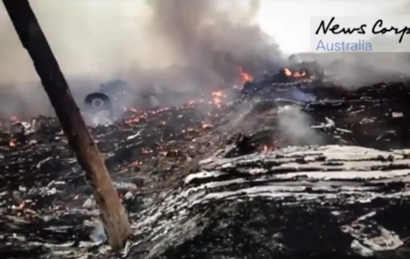 Ostaci zrakoplova MH17