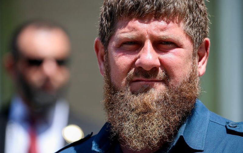 GROZNY, RUSSIA – JUNE 15, 2021: Chechen Republic Head Ramzan Kadyrov attends the unveiling of four new apartment blocks built to rehouse people living in dilapidated dwellings. Yelena Afonina/TASS,Image: 615716467, License: Rights-managed, Restrictions: , Model Release: no, Credit line: Profimedia