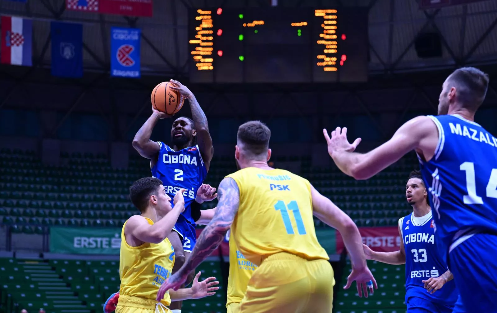 Nova Cibona predstavila se domaćoj publici, brojala je do 100 protiv nedoraslog suparnika