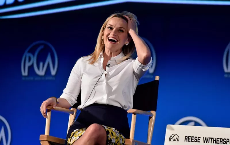 HOLLYWOOD, CA - MAY 30: Actress Reese Witherspoon speaks at the 7th Annual Produced By Conference at Paramount Studios on May 30, 2015 in Hollywood, California.   Alberto E. Rodriguez/Getty Images/AFP