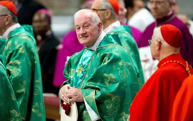 Cardinal Marc Ouellet
Pope Francis closing mass for the Amazon Synod, Vatican City - 27 Oct 2019,Image: 479383779, License: Rights-managed, Restrictions: , Model Release: no