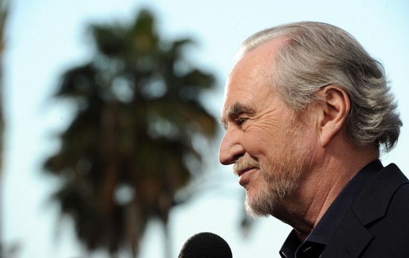 HOLLYWOOD, CA - APRIL 11: Director Wes Craven arrives at the premiere of The Weinstein Company's "Scream 4" held at Grauman's Chinese Theatre on April 11, 2011 in Hollywood, California.   Kevin Winter/Getty Images/AFP