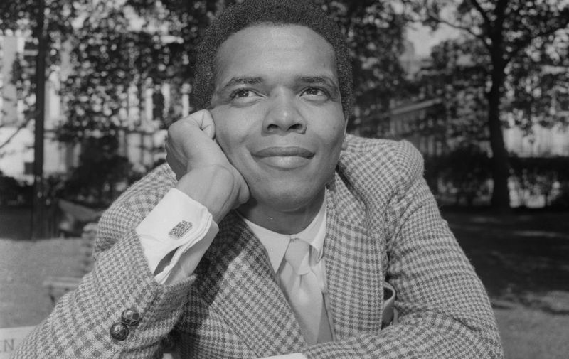 American singer-songwriter Johnny Nash during his first visit to London for various public appearances, 3rd September 1968. (Photo by Ron Case/Keystone/Hulton Archive/Getty Images)