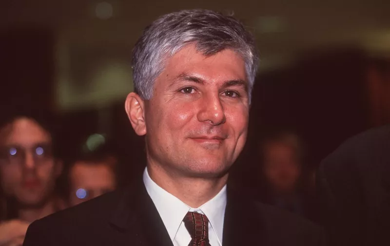 Zoran Dindic would have been 70 years old on August 1, 2022, Zoran DJINDJIC, Serbian politician, portrait, portrait, serious, qf. ? (Photo by Malte Ossowski/SVEN SIMON / SvenSimon / dpa Picture-Alliance via AFP)