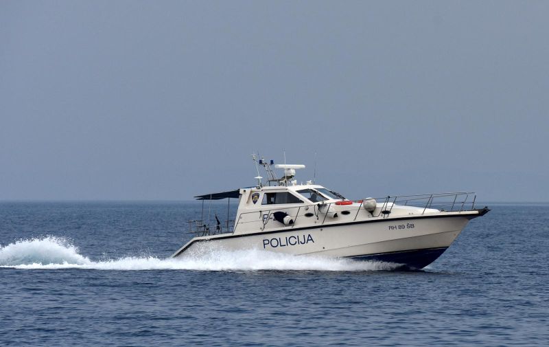 30.08.2019., Kornat - Pomorska policija u ophodnji na otoku Kornatu. Photo: Hrvoje Jelavic/PIXSELL