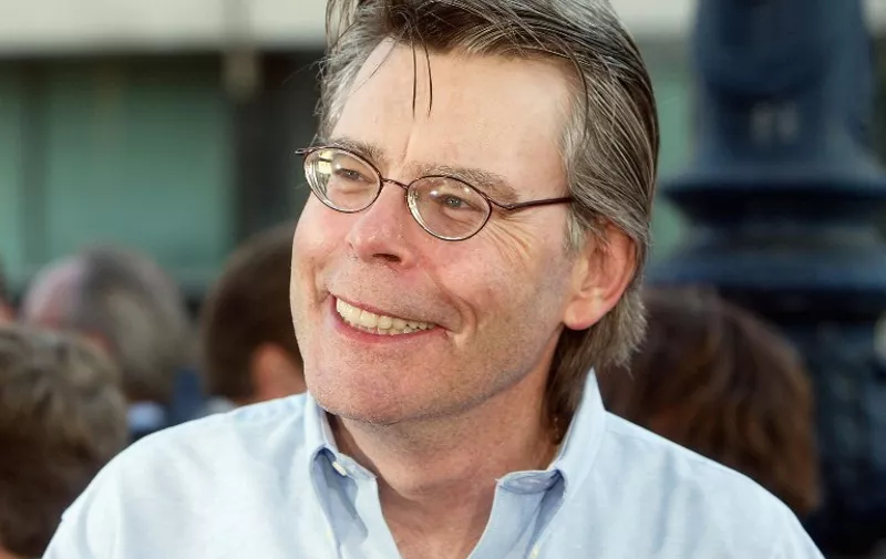 BEVERLY HILLS, CA - JULY 22: Author Stephen King arrives at the premiere of Paramounts' "The Manchurian Candidate" at the Samual Goldwyn Theater on July 22, 2004 in Beverly Hills, California. (Photo by Kevin Winter/Getty Images) *** Local Caption *** Stephen King