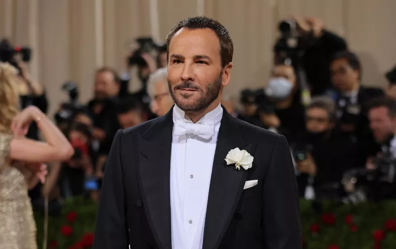 (FILES) In this file photo taken on May 2, 2022, Tom Ford attends The 2022 Met Gala Celebrating "In America: An Anthology of Fashion" at The Metropolitan Museum of Art in New York City. - Luxury beauty brand Estee Lauder said in a statement on Novemeber 15, 2022, it had agreed to buy designer Tom Ford's company for $2.3 billion. (Photo by Mike Coppola / GETTY IMAGES NORTH AMERICA / AFP)