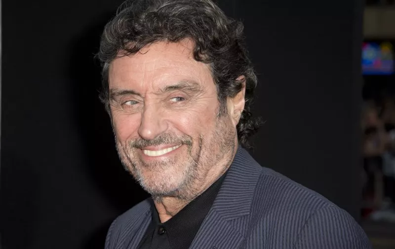 Actor Ian McShane attends the premiere of "Hercules," July 23, 2014 at TCL Chinese Theatre in Hollywood, California.  AFP PHOTO / Robyn Beck / AFP / ROBYN BECK