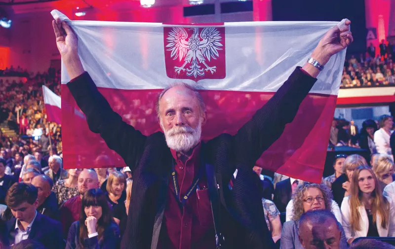 June 20, 2015 - Warsaw, Poland - The election convention political party Law and Justice, the largest opposition party in Poland. June 20, 2015, Warsaw, Poland..In photo, Image: 250479126, License: Rights-managed, Restrictions: * France Rights OUT *, Model Release: no, Credit line: Profimedia, Zuma Press - News