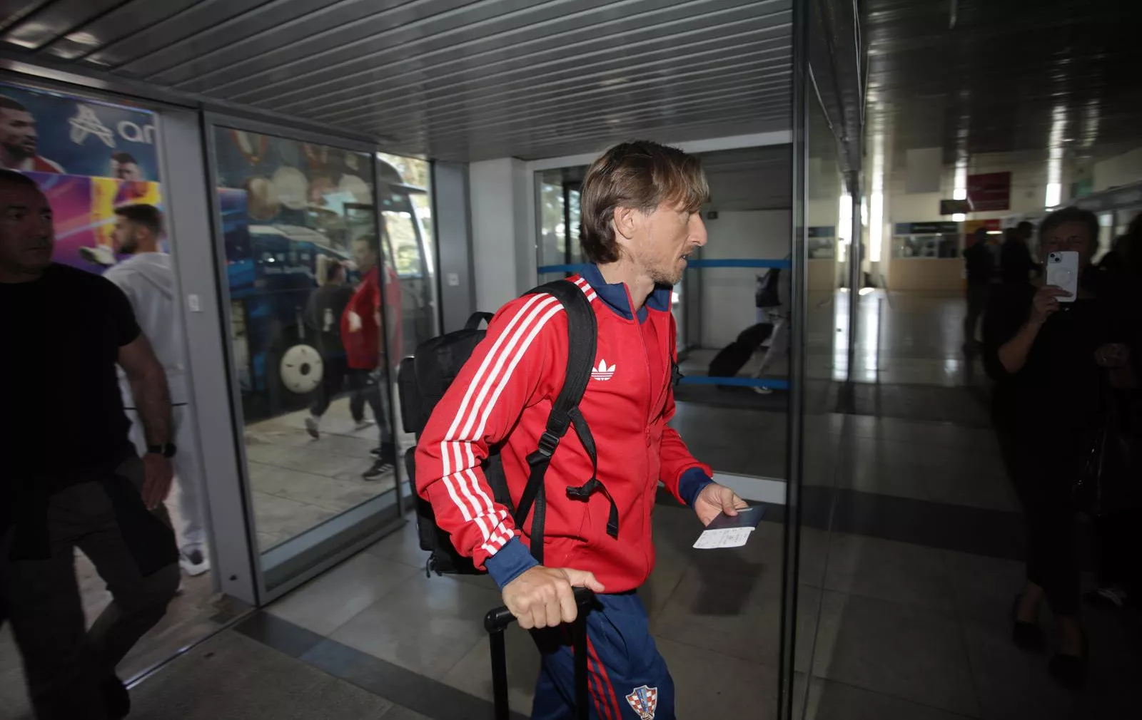 Iako nije odradio zadnji trening, Luka Modrić ipak je s reprezentacijom otputovao u Češku