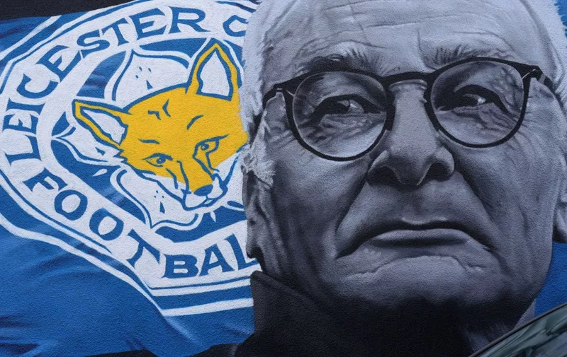 A mural of Claudio Ranieri in Leicester city centre., Image: 322222963, License: Rights-managed, Restrictions: , Model Release: no, Credit line: Profimedia, Press Association