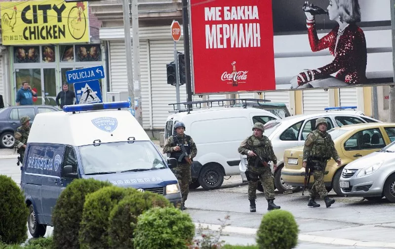 Policijske snage na ulicama Kumanova