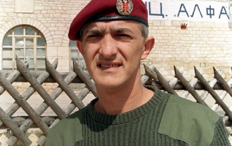 Dragan Vasiljkovic, of Serbian and Australian nationality, also known as "Captain Dragan", is pictured on April 11, 1994 in Bruka, a small village near the town of Knin, in Croatia, when in charge of a training camp for paramilitaries during the Balkans conflict. Dragan who founded the paramilitary group called the Kninjas or the Red Berets, which allegedly took part in war crimes, was arrested in Sydney in January 2006 and might be extradited to Croatia to be tried for war crimes. Zagreb suspects Vasiljkovic of being responsible for the torture and killing of Croatian civilians and prisoners of war in the rebel Serb stronghold of Knin in 1991 as well as in the southern village of Bruska in 1993.