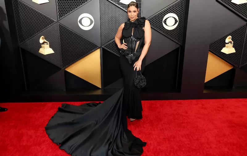 LOS ANGELES, CALIFORNIA - FEBRUARY 04: Jordin Sparks attends the 66th GRAMMY Awards at Crypto.com Arena on February 04, 2024 in Los Angeles, California.   Matt Winkelmeyer/Getty Images for The Recording Academy/AFP (Photo by Matt Winkelmeyer / GETTY IMAGES NORTH AMERICA / Getty Images via AFP)