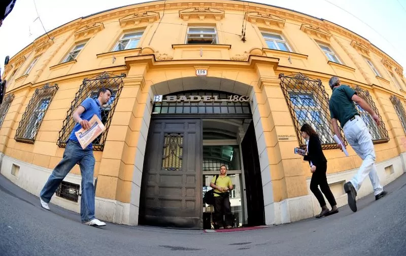 29.04.2010., Zagreb - U poduzecu Badel 1862 u Vlaskoj 116 odrzana je press konferencija. 
Photo: Marko Lukunic/PIXSELL