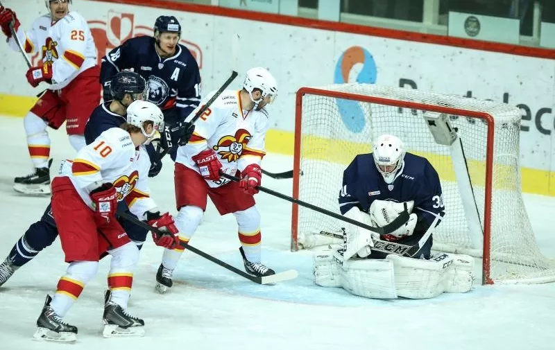 04.01.2016.,  Zagreb - 48. kolo KHL lige: KHL Medvescak - Jokerit Helsinki. Danny Taylor Photo: 