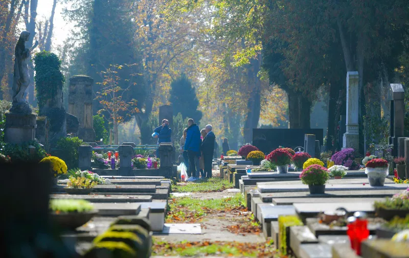 01.11.2022., Zagreb - Blagdan Svih svetih na gradskom groblju Mirogoj, Photo: Josip Regovic/PIXSELL