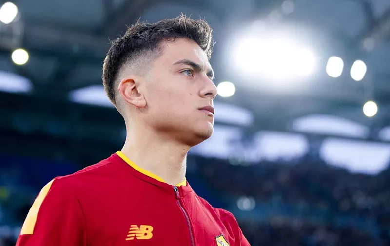 Paulo Dybala of AS Roma looks on during the Serie A match between Lazio and Roma at Stadio Olimpico, Rome, Italy on 19 March 2023. Photo by Giuseppe Maffia. Rome Stadio Olimpico Rome Italy Copyright: xGiuseppexMaffiax SP24-587-013
