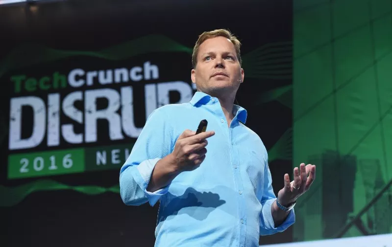 NEW YORK, NY - MAY 09: CEO and co-founder of Viv Dag Kittlaus speaks onstage during TechCrunch Disrupt NY 2016 at Brooklyn Cruise Terminal on May 9, 2016 in New York City.   Noam Galai/Getty Images for TechCrunch/AFP
