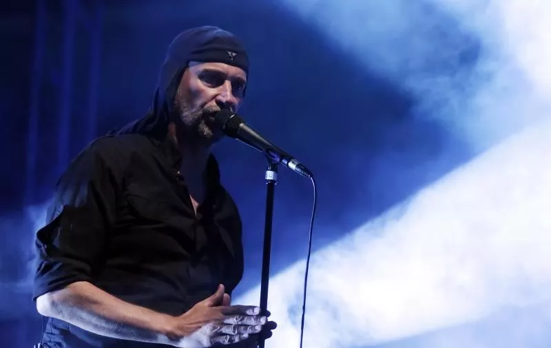 11.07.2015., Zagreb - Koncert grupe Laibach u sklopu manifestacije Ljeto u MSU.
Photo: Borna Filic/PIXSELL