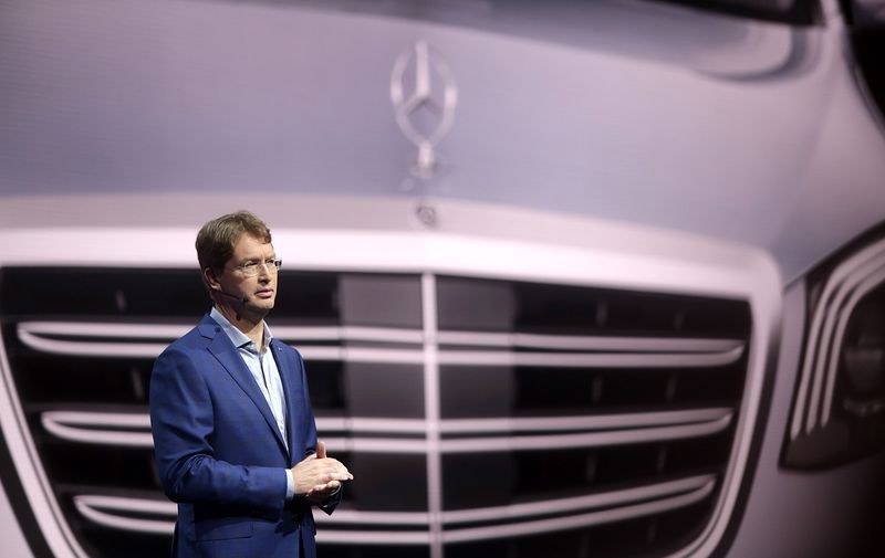 10.09.2019, Exhibition Center, Frankfurt, IAA 2019, pic shows: 
Mercedes press conference in the Festhalle, Ola Kallenius (CEO of Daimler AG)//BRATICHASAN_Choix.256/1909101735/Credit:Hasan Bratic/SIPA/1909101737, Image: 470162114, License: Rights-managed, Restrictions: , Model Release: no, Credit line: Profimedia, Sipa Press, Hasan Bratic