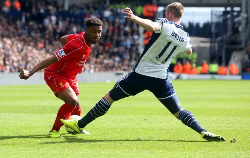 Liverpool&#8217;s English midfielder Jordan Ibe (L) vies for the ball with West Bromwich Albion`s Northern Irish midfielder Chris Brunt during the English Premier League football match between West Bromwich Albion and Liverpool at The Hawthorns in West Bromwich, central England on April 25, 2015. AFP PHOTO / RESTRICTED TO EDITORIAL USE. No use with unauthorized [&hellip;]