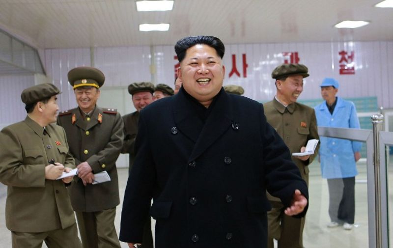 This undated picture released from North Korea&#8217;s official Korean Central News Agency (KCNA) on April 8, 2015 shows North Korean leader Kim Jong-Un (C) inspecting the Pyongyang weak-current machine plant in Pyongyang. AFP PHOTO / KCNA via KNS REPUBLIC OF KOREA OUT THIS PICTURE WAS MADE AVAILABLE BY A THIRD PARTY. AFP CAN NOT INDEPENDENTLY [&hellip;]